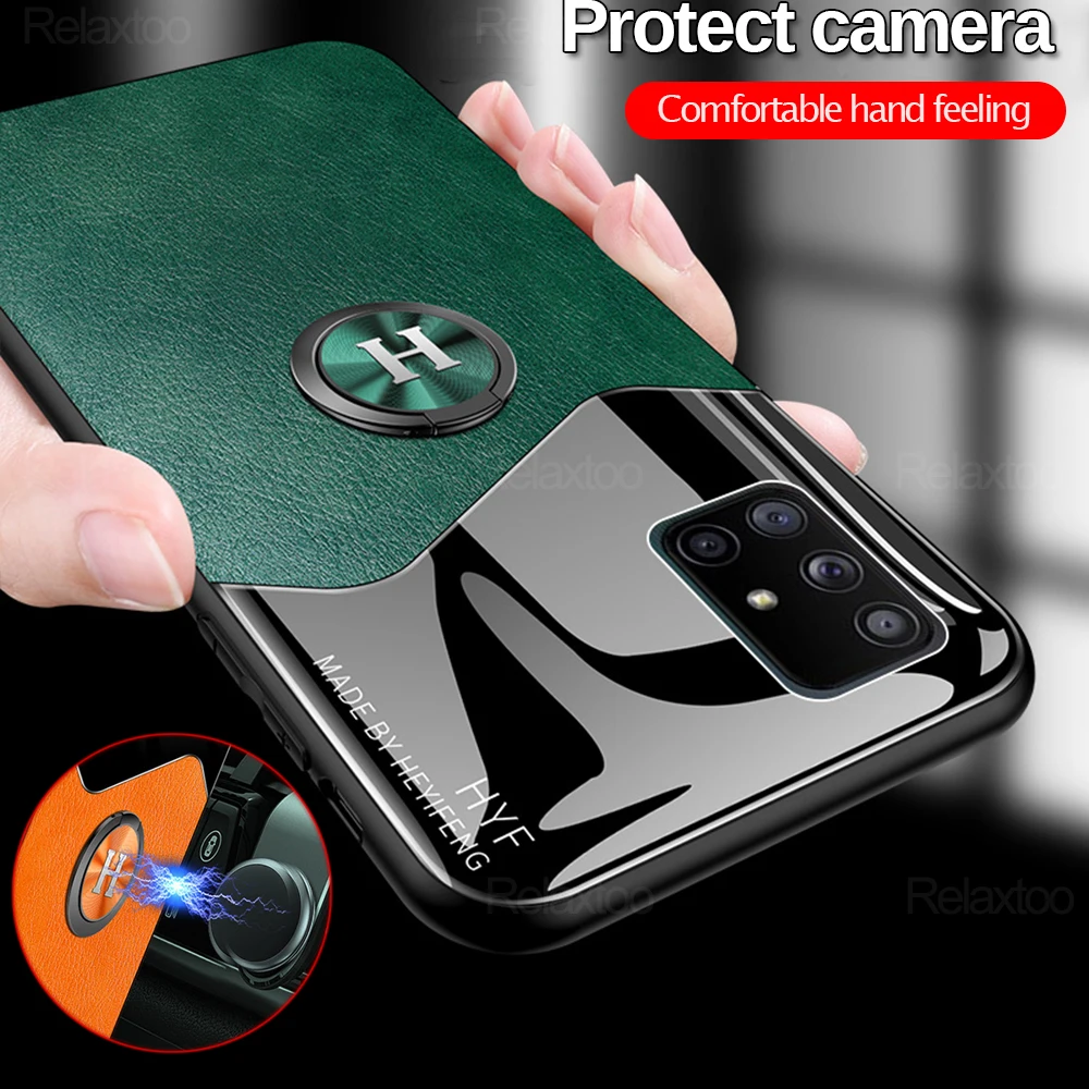 For Samsung Galaxy A71 A51 leather magnetic car holder case for Samsung A 71 A 51 71a 51 A21s S20 Ultra texture ring cover coque
For Samsung Galaxy A71 A51 leather magnetic car holder case for Samsung A 71 A 51 71a 51 A21s S20 Ultra texture ring cover coque