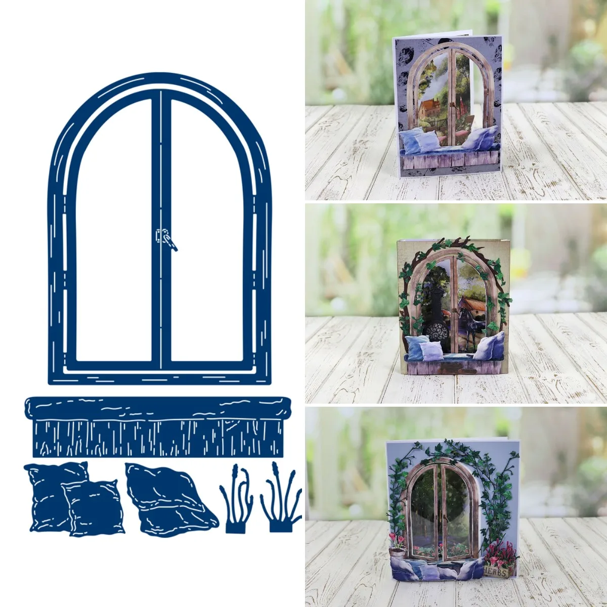 Windows and Potted Plants Metal Cutting Dies Scrapbook Diary Decoration Stencil Embossing Template DIY Greeting Card Handmade
Windows and Potted Plants Metal Cutting Dies Scrapbook Diary Decoration Stencil Embossing Template DIY Greeting Card Handmade
