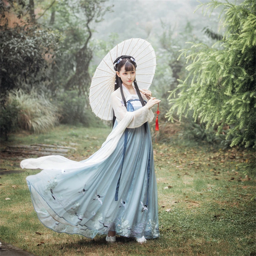 Woman Chinese Traditional Dance Costumes Elegant Fairy Performance Hanfu Embroidery Oriental Tang Ancient Photography Dress
Woman Chinese Traditional Dance Costumes Elegant Fairy Performance Hanfu Embroidery Oriental Tang Ancient Photography Dress