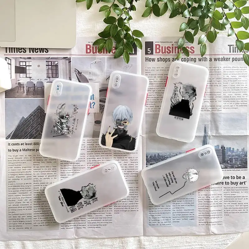 anime Tokyo Ghoul Japan Phone Case matte transparent For iphone 7 8 11 12 plus mini x xs xr pro max cover
anime Tokyo Ghoul Japan Phone Case matte transparent For iphone 7 8 11 12 plus mini x xs xr pro max cover