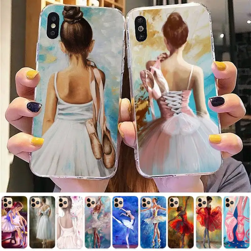 Ballerina Dance Ballet Girl Phone Case for iphone 13 8 7 6 6S Plus X 5S SE 2020 XR 11 12mini pro XS MAX
Ballerina Dance Ballet Girl Phone Case for iphone 13 8 7 6 6S Plus X 5S SE 2020 XR 11 12mini pro XS MAX