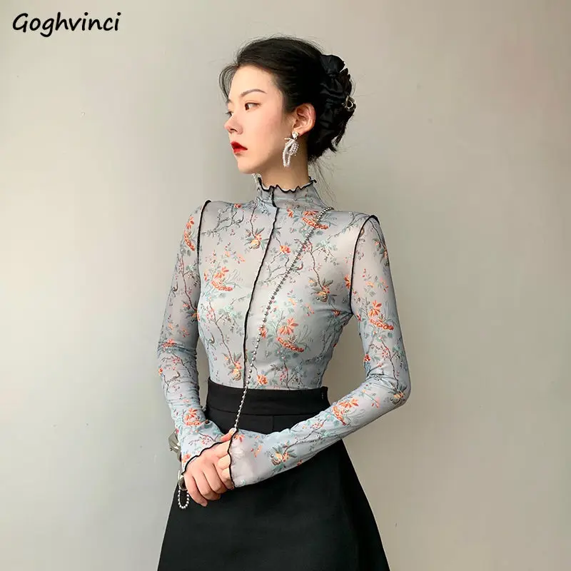 Женские футболки с длинным рукавом, винтажный цветочный дизайн, Классическая тонкая Женская водолазка в американском стиле, элегантная
Женские футболки с длинным рукавом, винтажный цветочный дизайн, Классическая тонкая Женская водолазка в американском стиле, элегантная