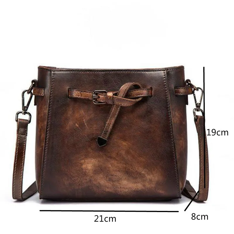Bestform Genuine Leather Handmade Retro Women Shoulder Bags 2021 New Fashion Solid Color Cowhide Crossbody Bags For Women 
Bestform Genuine Leather Handmade Retro Women Shoulder Bags 2021 New Fashion Solid Color Cowhide Crossbody Bags For Women