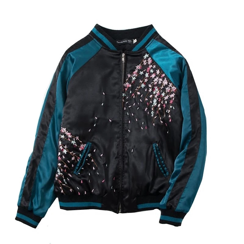 Jacket Autumn Carp Embroidered 2020 for Women and Men Fashion Loose Baseball Coat Souvenir Jacket Hip Hop Baseball Jacket
Jacket Autumn Carp Embroidered 2020 for Women and Men Fashion Loose Baseball Coat Souvenir Jacket Hip Hop Baseball Jacket