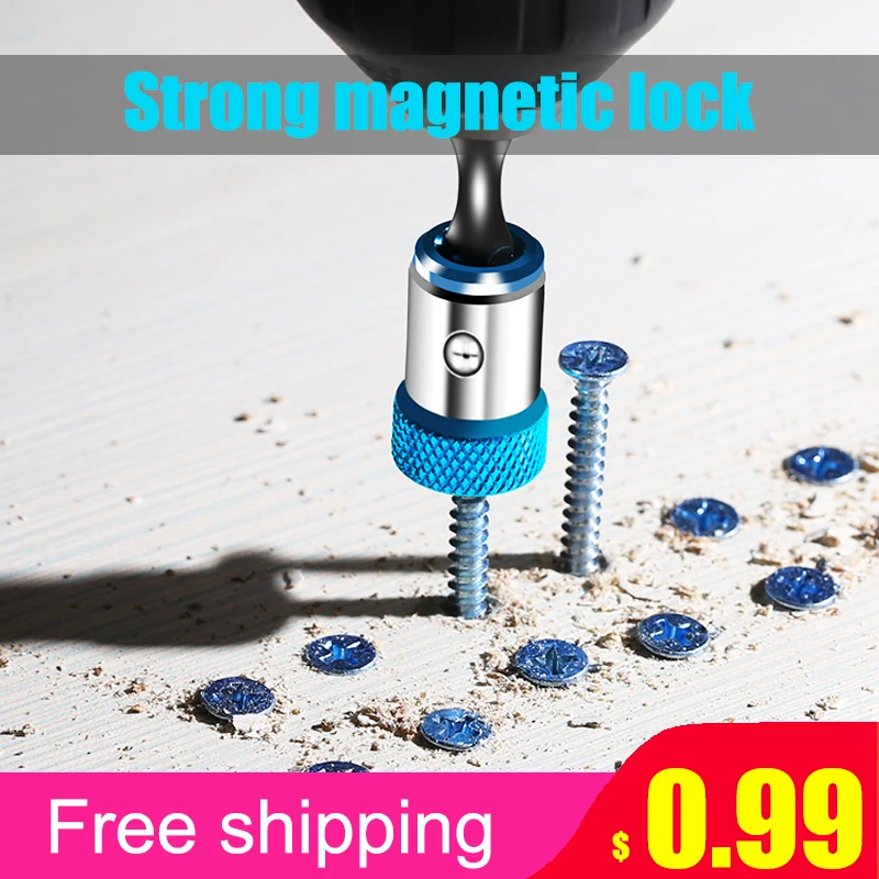 Bits for Screwdriver Alloy Magnetic Ring Electric Screwdriver Bits Anti-corrosion Strong Magnetizer Screwdriver Drill Bit Set
Bits for Screwdriver Alloy Magnetic Ring Electric Screwdriver Bits Anti-corrosion Strong Magnetizer Screwdriver Drill Bit Set
