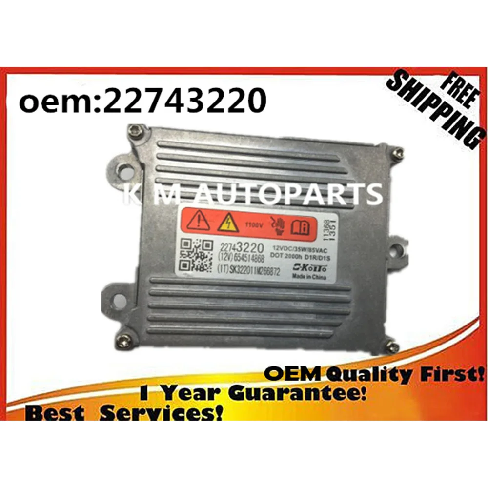 OEM 22743220 XENON HEADLIGHT BALLAST BALLAST HID XENON 2010-13 FOR BUICK LACROSSE 
OEM 22743220 XENON HEADLIGHT BALLAST BALLAST HID XENON 2010-13 FOR BUICK LACROSSE