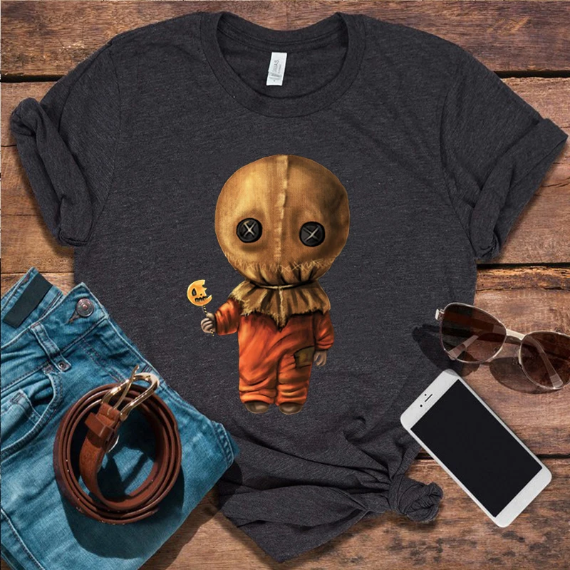 Halloween Horror Movie Graphic T Shirts Harajuku Streetwear Women Treat Halloween Classic Graphic Tees Goth Clothes C
Halloween Horror Movie Graphic T Shirts Harajuku Streetwear Women Treat Halloween Classic Graphic Tees Goth Clothes C