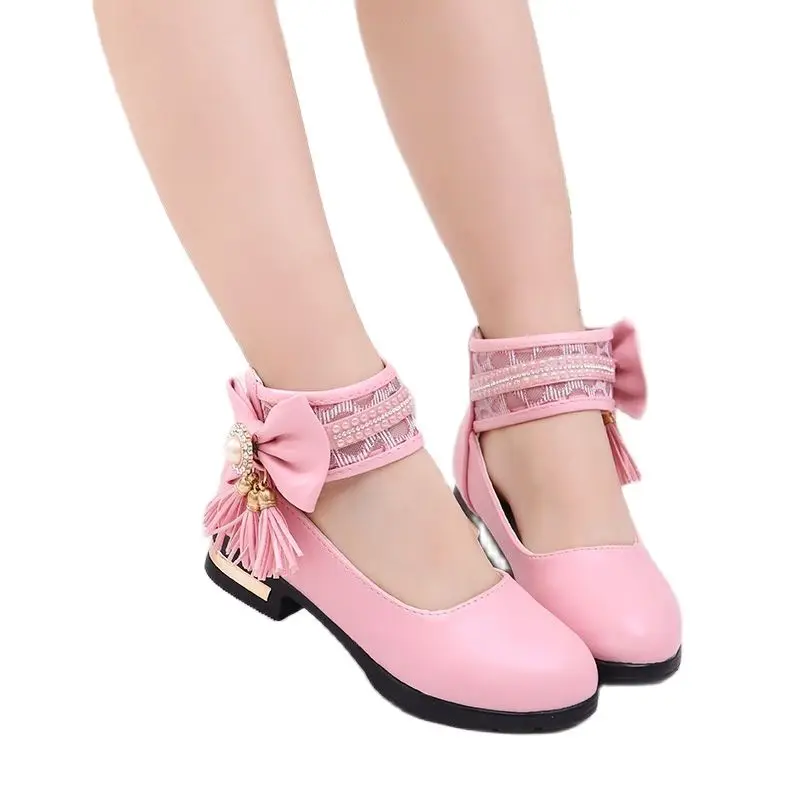 Girls Single Shoes 2021 New Children's Leather Shoes Bow Tassel Princess Shoes Big Children Students Performance Party Shoes 
Girls Single Shoes 2021 New Children's Leather Shoes Bow Tassel Princess Shoes Big Children Students Performance Party Shoes