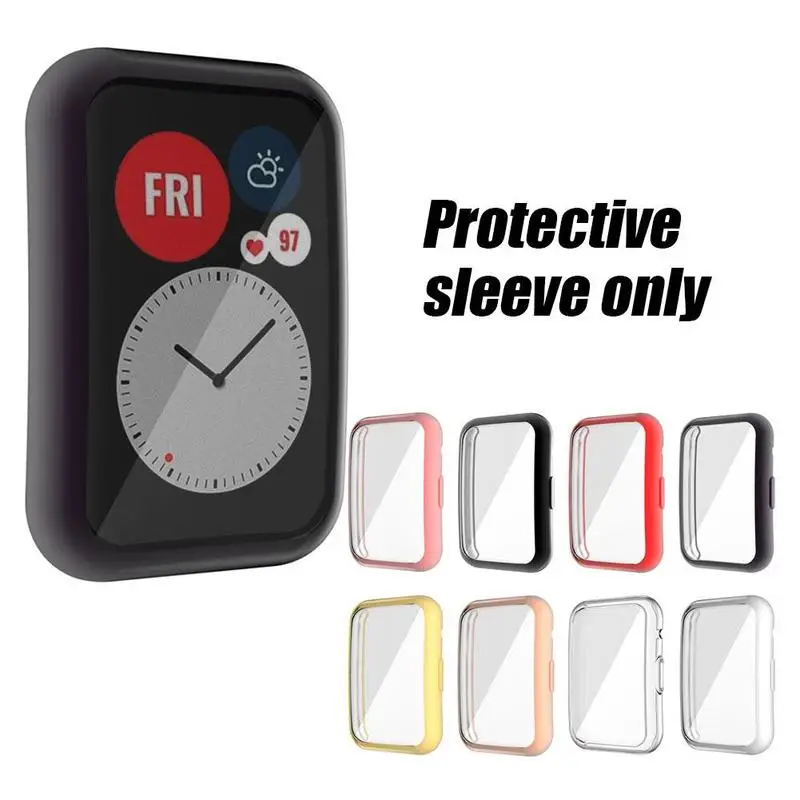 1Pcs Soft TPU Watch Protective Case Cover For Huawei Shell For Huawei Full Anti-Scratch Watch Screen Protector Case Cases F Z5N1
1Pcs Soft TPU Watch Protective Case Cover For Huawei Shell For Huawei Full Anti-Scratch Watch Screen Protector Case Cases F Z5N1