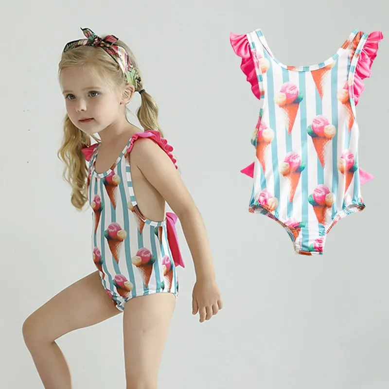 Купальник для девочек, летний, цельный, с принтом, бикини
Купальник для девочек, летний, цельный, с принтом, бикини