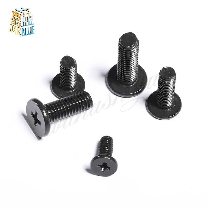 100pcs M1.4 M2 M3 M2.5 Small flat head Laptop Screws Mobile notebook cruciform slot cross recessed screw
100pcs M1.4 M2 M3 M2.5 Small flat head Laptop Screws Mobile notebook cruciform slot cross recessed screw