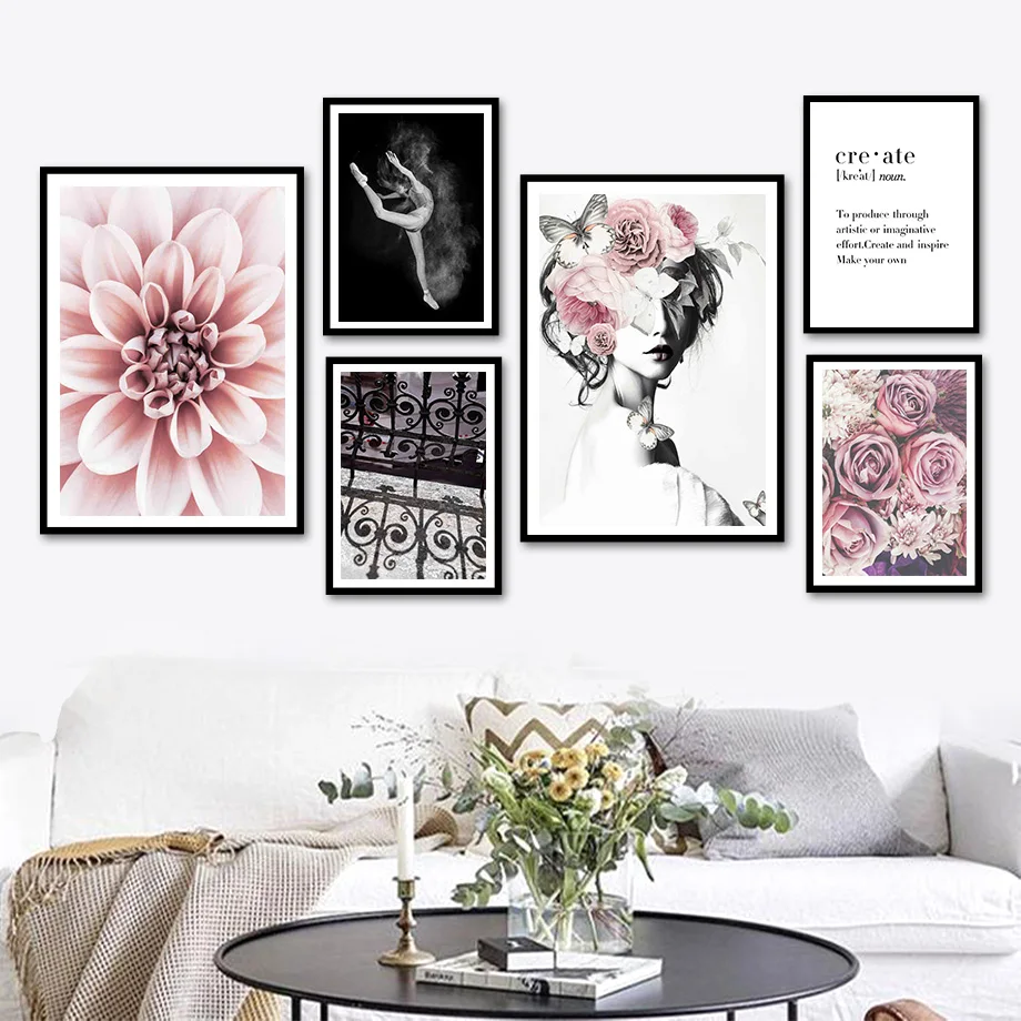 Flower Woman Rose Dance Girl Shadow Quote Wall Art Canvas Painting Nordic Posters And Prints Wall Pictures For Living Room Decor
Flower Woman Rose Dance Girl Shadow Quote Wall Art Canvas Painting Nordic Posters And Prints Wall Pictures For Living Room Decor
