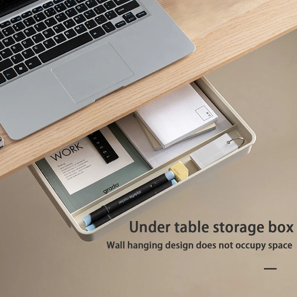 Under Desk Drawer Storage Box Pen Holder Sorting Box Home Office Knife Scissors Stationery Case Pencil Tray Organizer
Under Desk Drawer Storage Box Pen Holder Sorting Box Home Office Knife Scissors Stationery Case Pencil Tray Organizer
