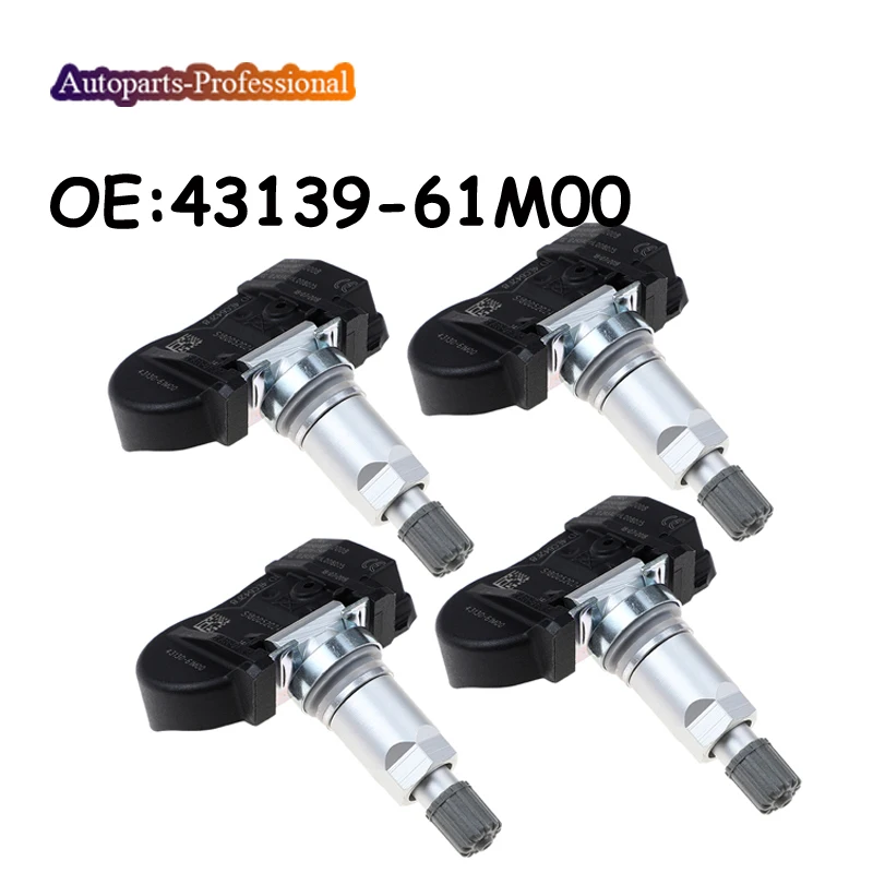 4 PCS New For Suzuki Vitara SX4 S-cross Ignis Baleno Swift Jimmy Car TPMS Tire Pressure Sensor 433MHZ 43139-61M00 4313961M00
4 PCS New For Suzuki Vitara SX4 S-cross Ignis Baleno Swift Jimmy Car TPMS Tire Pressure Sensor 433MHZ 43139-61M00 4313961M00