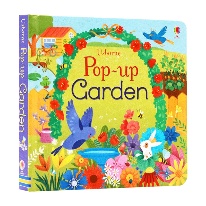 Usborne Pop Up Garden English 3D Flap Picture Books Kids Reading Book baby learn English language Books for Children
Usborne Pop Up Garden English 3D Flap Picture Books Kids Reading Book baby learn English language Books for Children