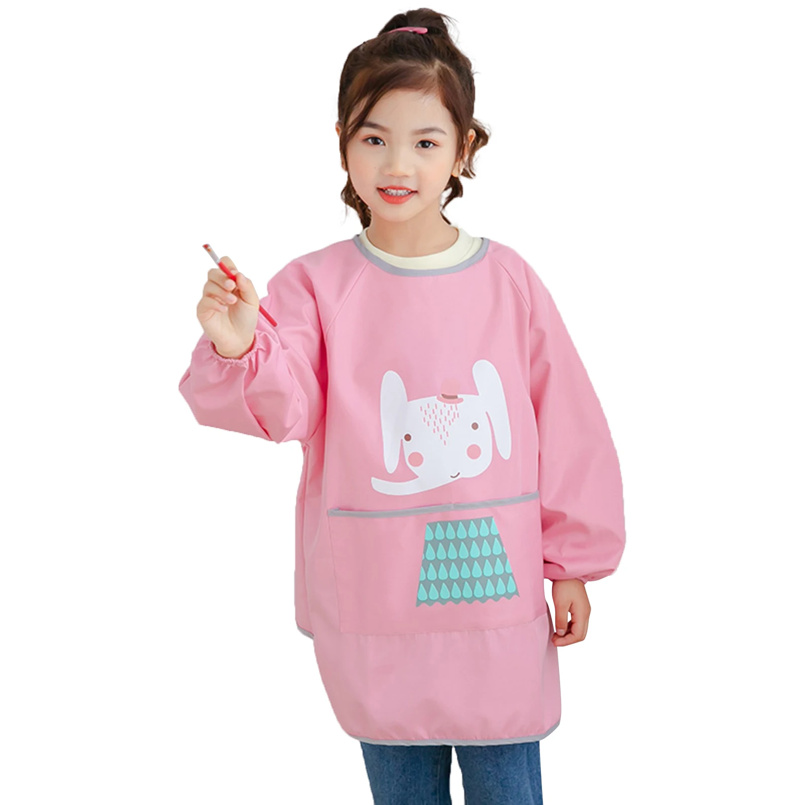 Kid Art Smocks Children Waterproof Artist Painting Aprons With Long Sleeve For 90-150 Cm Height Kids Age 6-8 Impervious Apron
Kid Art Smocks Children Waterproof Artist Painting Aprons With Long Sleeve For 90-150 Cm Height Kids Age 6-8 Impervious Apron