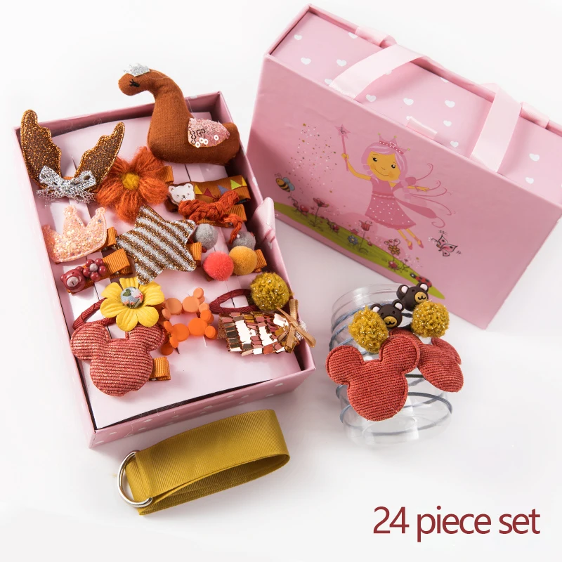 Cute Baby Hair Clips 2020 24 Pieces Hair Accessories Set Kawaii Headband Kids Girl Princess Headdress Girls Headband Gift Set
Cute Baby Hair Clips 2020 24 Pieces Hair Accessories Set Kawaii Headband Kids Girl Princess Headdress Girls Headband Gift Set