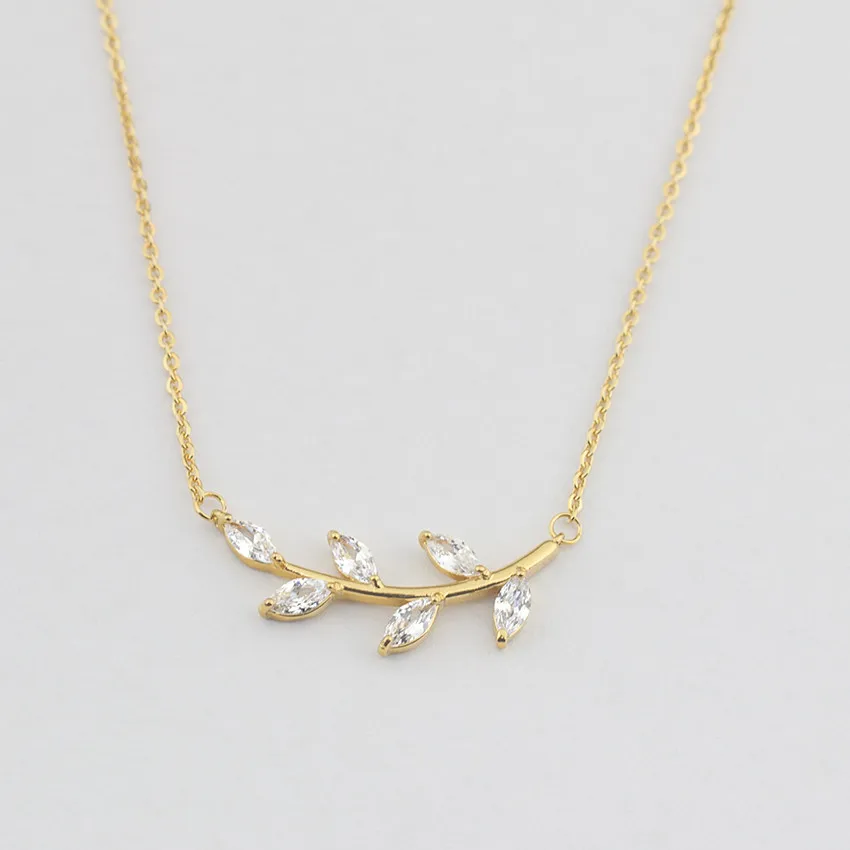 Austrian Crystals Leaf Necklaces Pendant Wedding Jewelry Stainless Steel Link Chain Maxi Choker Graduation Gift
Austrian Crystals Leaf Necklaces Pendant Wedding Jewelry Stainless Steel Link Chain Maxi Choker Graduation Gift