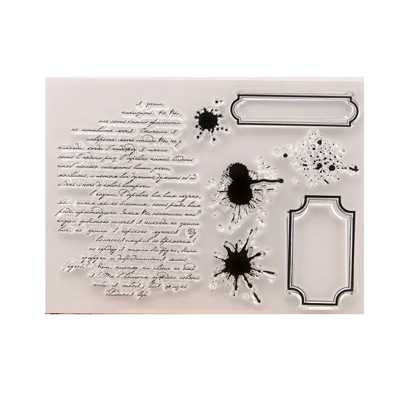 Clear Stamps for DIY Scrapbooking Card Silicon Antique text Background Transparent Stamps Making Album paper Craft Decor Stamps
Clear Stamps for DIY Scrapbooking Card Silicon Antique text Background Transparent Stamps Making Album paper Craft Decor Stamps