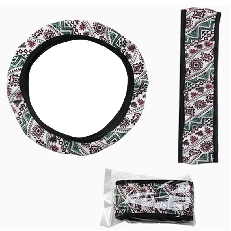 Ethnic Flax Car Steering Wheel Cover Wrap For 37-39 CM 14.5"-15" Anti-slip No Inner Ring M Size Braid On Steering-wheel Non-Slip
Ethnic Flax Car Steering Wheel Cover Wrap For 37-39 CM 14.5"-15" Anti-slip No Inner Ring M Size Braid On Steering-wheel Non-Slip