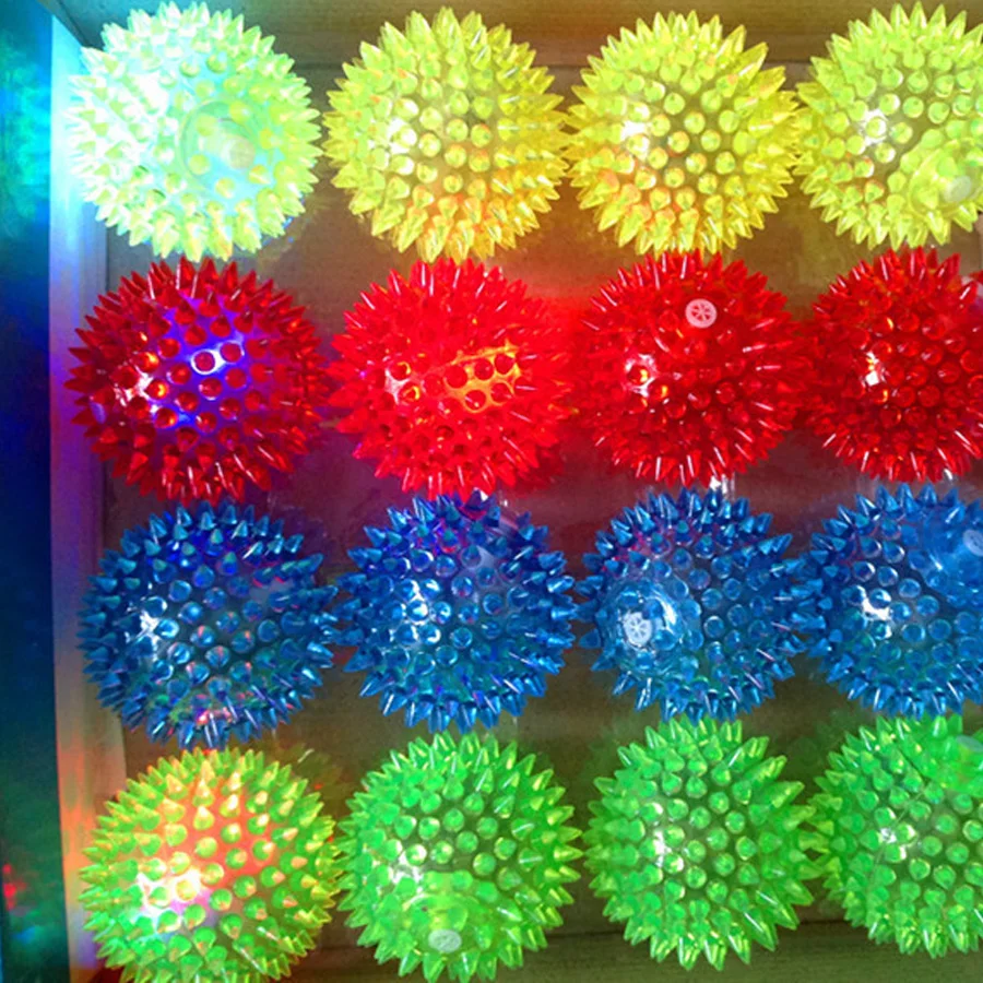 Flash elastic massage ball luminous sound jumping ball parent child pet toy ball A100 
Flash elastic massage ball luminous sound jumping ball parent child pet toy ball A100