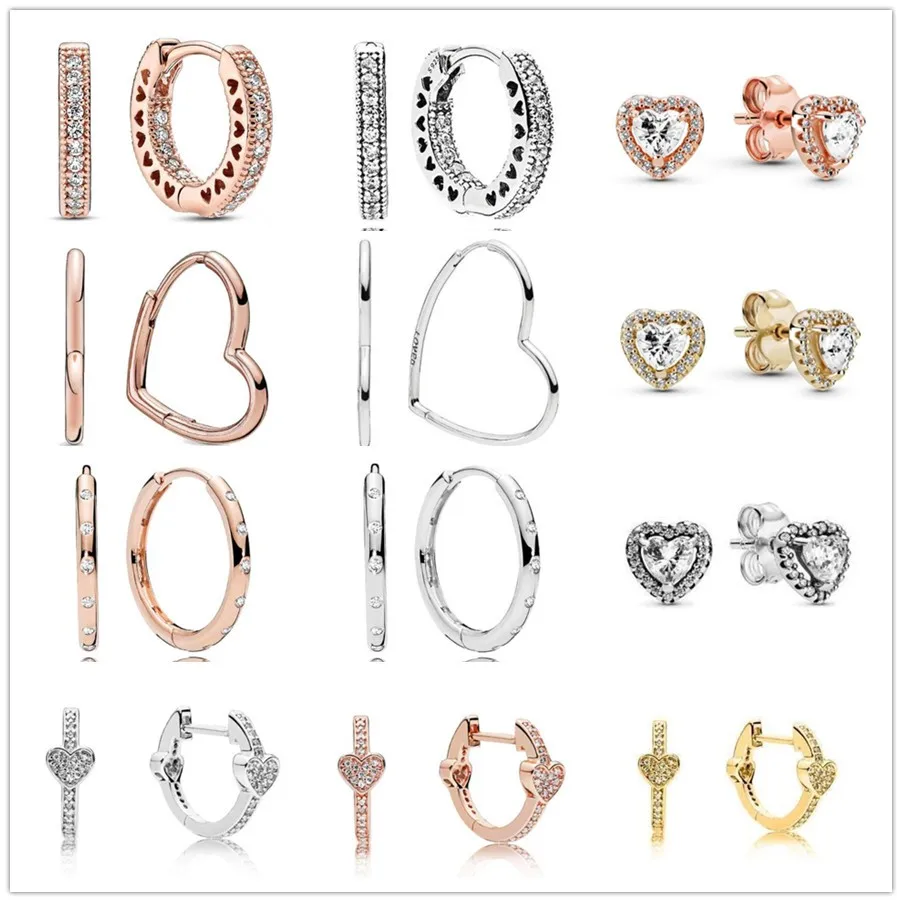 Authentic 925 Sterling Silver Golden Shine Sparkling Elevated Heart Earring For Women Wedding Gift Fashion Jewelry
Authentic 925 Sterling Silver Golden Shine Sparkling Elevated Heart Earring For Women Wedding Gift Fashion Jewelry
