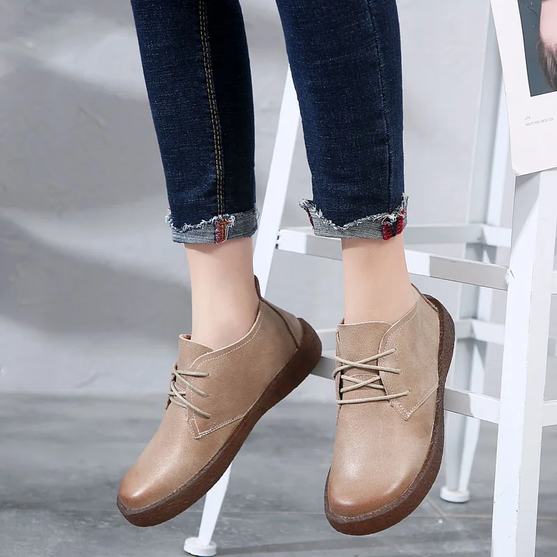 DRKANOL 2021 Fashion Women Flat Shoes 100% Quality Vintage Genuine Leather Flats Casual Shoes Ladies Oxford Shoes Women Flats
DRKANOL 2021 Fashion Women Flat Shoes 100% Quality Vintage Genuine Leather Flats Casual Shoes Ladies Oxford Shoes Women Flats