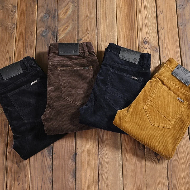 High Quality New Autumn and Winter 2021 Male Business Men's Trousers Straight Corduroy Corduroy Pants Breathable Casual Pants
High Quality New Autumn and Winter 2021 Male Business Men's Trousers Straight Corduroy Corduroy Pants Breathable Casual Pants
