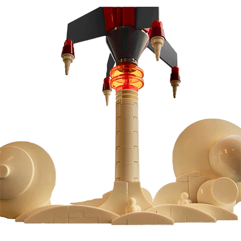 High-tech Retrofuturistic Spaceship Rocket technical Building Block Creator Expertt DIY Educational Toy Boy Child Holiday Gifts
High-tech Retrofuturistic Spaceship Rocket technical Building Block Creator Expertt DIY Educational Toy Boy Child Holiday Gifts