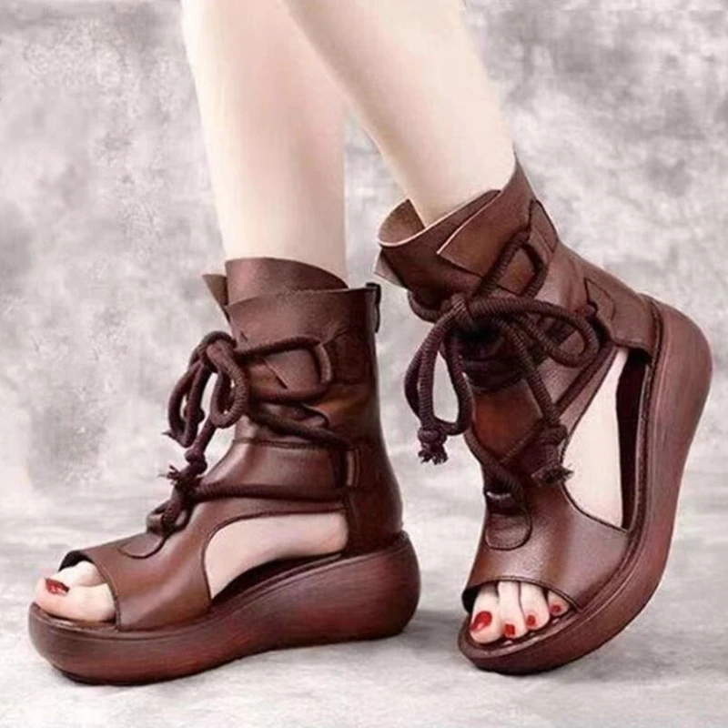 ankle Roman sandals women 2021 summer new style ladies fashion thick sole retro Cool boots flat Wedges Student sandals women
ankle Roman sandals women 2021 summer new style ladies fashion thick sole retro Cool boots flat Wedges Student sandals women