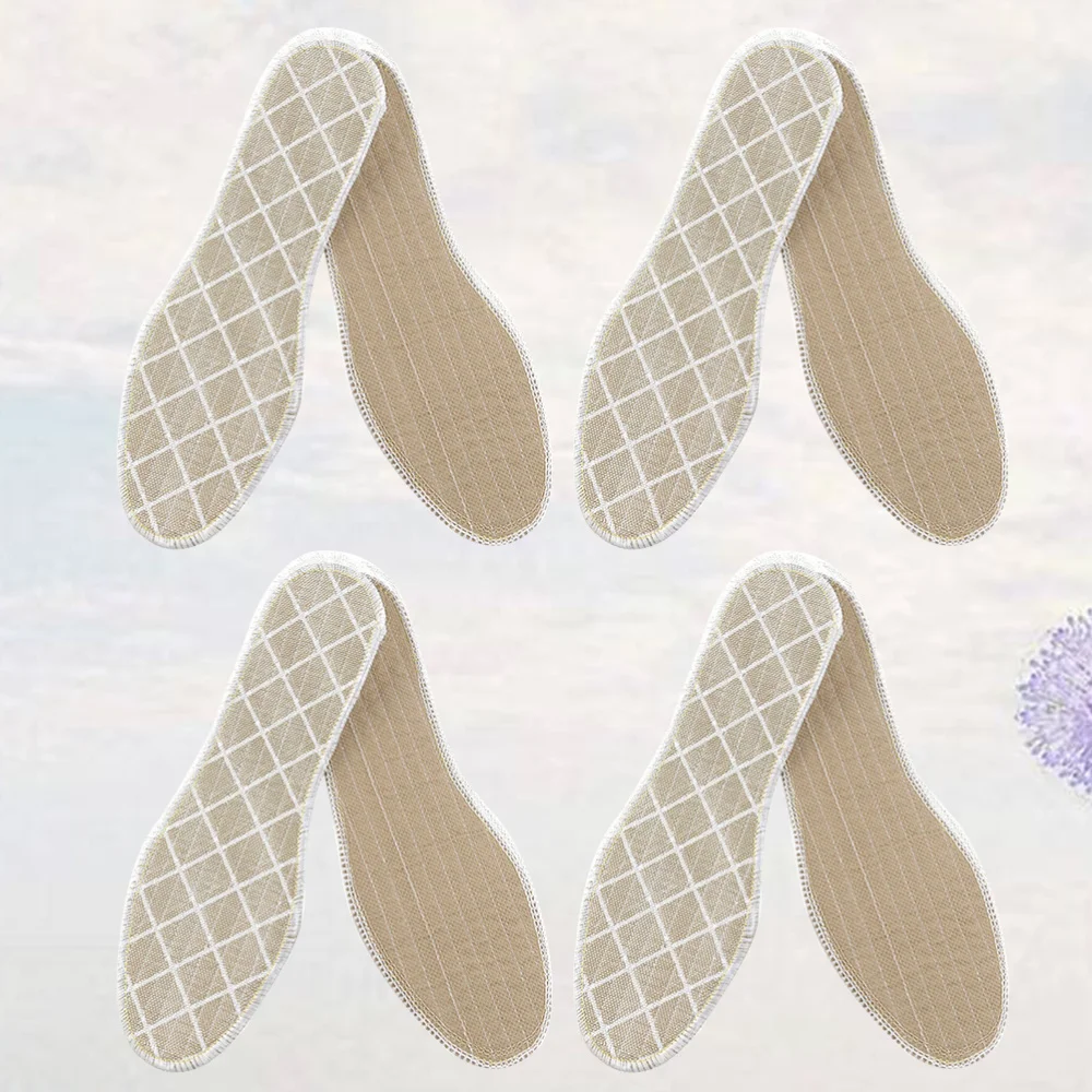 4 Pairs of Linen Insoles Bamboo Charcoal Deodorization Breathable Sports Insoles - Size 36
4 Pairs of Linen Insoles Bamboo Charcoal Deodorization Breathable Sports Insoles - Size 36