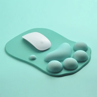 3D Mouse Pad Soft Silicone Cat Paw shape Wrist Rests Memory Foam Comfort Cushions Mousepad for kids Gaming notepad Computer
3D Mouse Pad Soft Silicone Cat Paw shape Wrist Rests Memory Foam Comfort Cushions Mousepad for kids Gaming notepad Computer