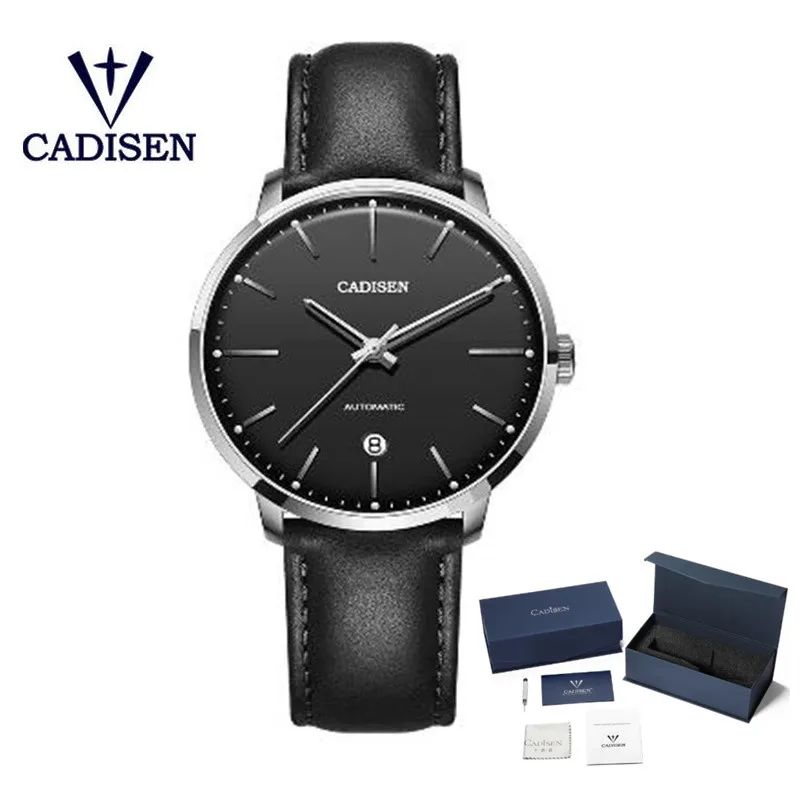 CADISEN Brand Men Watches Automatic Mechanical Watch MIYOTA 8215 Clock Leather Casual Business Retro Wristwatch Relojes Hombre
CADISEN Brand Men Watches Automatic Mechanical Watch MIYOTA 8215 Clock Leather Casual Business Retro Wristwatch Relojes Hombre