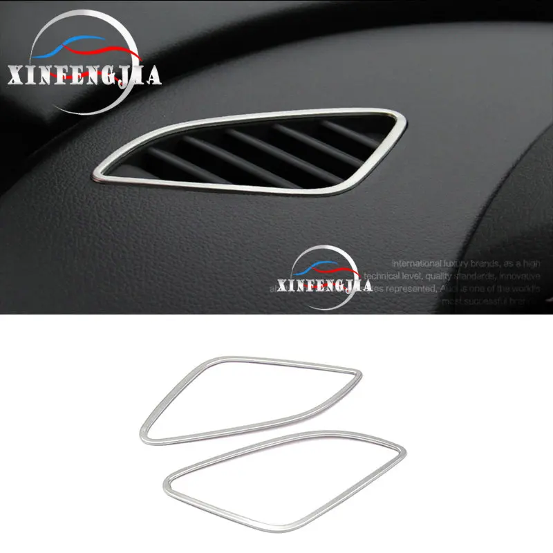Для Audi Q3 15-17 2x нержавеющая Передняя панель вентиляционного отверстия Крышка корпуса отделка
Для Audi Q3 15-17 2x нержавеющая Передняя панель вентиляционного отверстия Крышка корпуса отделка