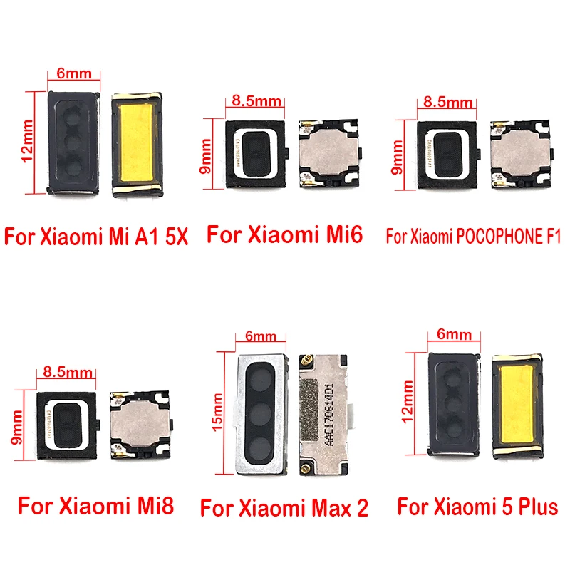 10 шт. Динамик Звуковой приемник гибкий кабель для Xiaomi Mi 9 9se 8 8se Lite 5 Φ 6 A1 5X A2 6X Pocophone F1