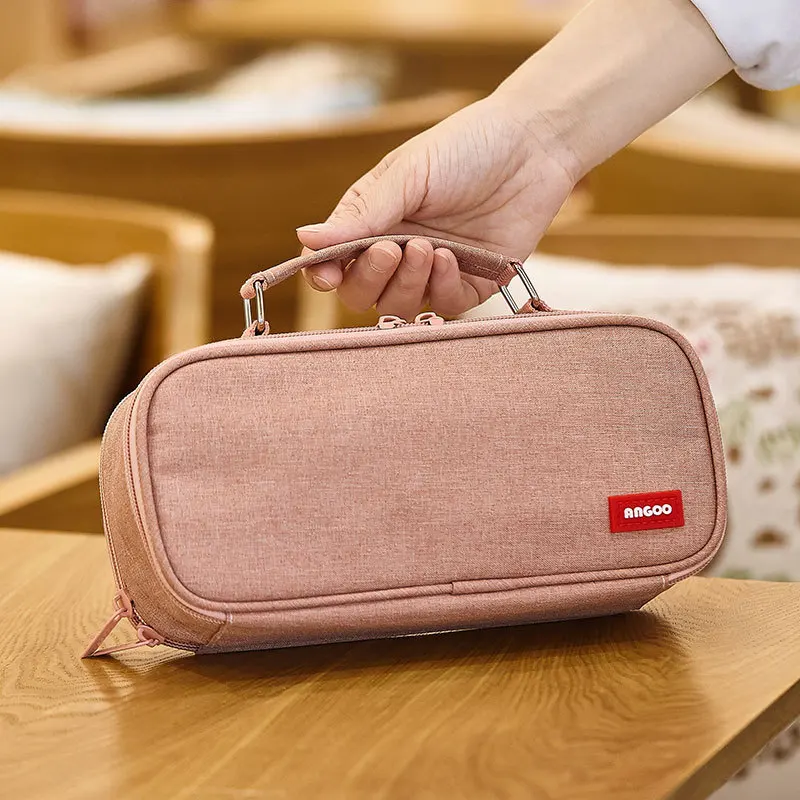 Classic Qingsheng Trade Creative Ankou Large Capacity Stationery Box Solid Color Multi-functional Handbag Stationery Bag
Classic Qingsheng Trade Creative Ankou Large Capacity Stationery Box Solid Color Multi-functional Handbag Stationery Bag