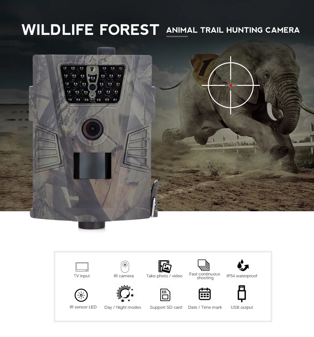 Hidden Camera Outdoor Waterproof Camera Observation Hd 1080p Infrared Light Night Vision Forest Ht-001
Hidden Camera Outdoor Waterproof Camera Observation Hd 1080p Infrared Light Night Vision Forest Ht-001