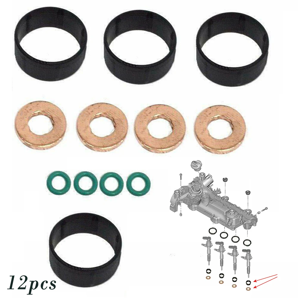 FUEL INJECTOR SEAL + WASHER + O-RING SET FOR FORD FIESTA FUSION 1.4 TDCi 1204698 Car Accessories High-quality Clip Fasteners
FUEL INJECTOR SEAL + WASHER + O-RING SET FOR FORD FIESTA FUSION 1.4 TDCi 1204698 Car Accessories High-quality Clip Fasteners