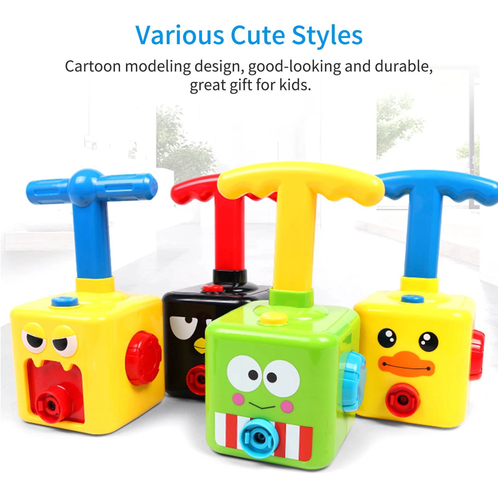 Air Powered Vehicle Balloon Powered Launch Car Balloon Race Car STEM Educational Toy with 6 Balloons Gift for Kids
Air Powered Vehicle Balloon Powered Launch Car Balloon Race Car STEM Educational Toy with 6 Balloons Gift for Kids