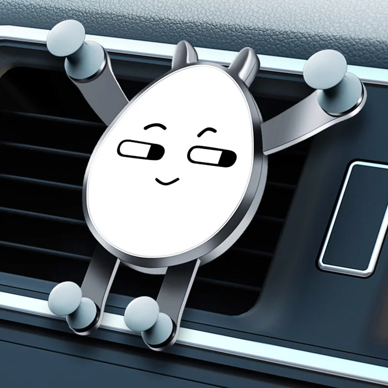 Cartoons Car Vent Clip Phone Holder Universal Car Bracket Gravity Mount Mobile Smartphone Stand 360°Rotation Phone Holder In Car
Cartoons Car Vent Clip Phone Holder Universal Car Bracket Gravity Mount Mobile Smartphone Stand 360°Rotation Phone Holder In Car