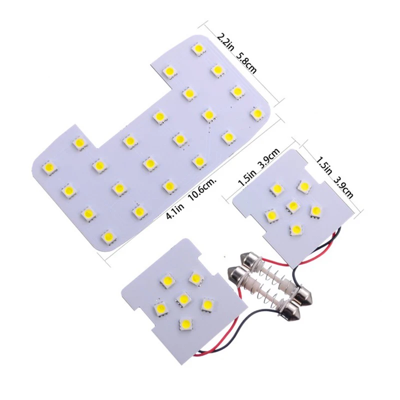 T10 BA9S C5W C10W Compartment Reading Light Bulb Exterior K2 Interior LED High Bright 6000K Interior Mouldings Decorative Lamps
T10 BA9S C5W C10W Compartment Reading Light Bulb Exterior K2 Interior LED High Bright 6000K Interior Mouldings Decorative Lamps