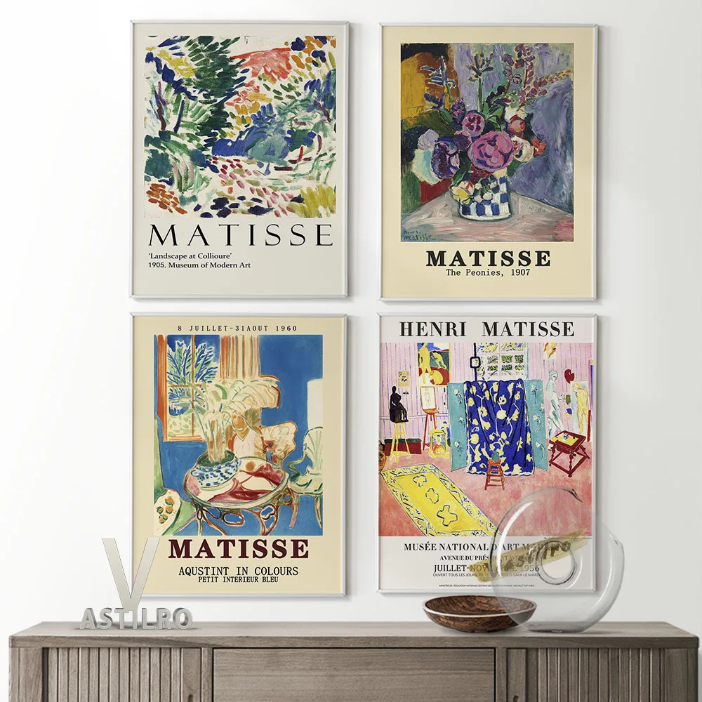 Henri Matisse Abstract Expressionism Exhibition Museum Poster Prints Art Canvas Painting Retro Bedroom Home Decor Wall Stickers
Henri Matisse Abstract Expressionism Exhibition Museum Poster Prints Art Canvas Painting Retro Bedroom Home Decor Wall Stickers