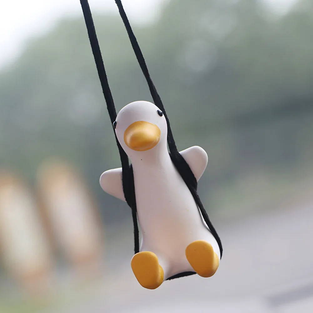 Cute Anime Car Accessorie Swing Duck Pendant Auto Rearview Mirror Ornaments Birthday Gift Auto Decoraction Car Fragrance
Cute Anime Car Accessorie Swing Duck Pendant Auto Rearview Mirror Ornaments Birthday Gift Auto Decoraction Car Fragrance