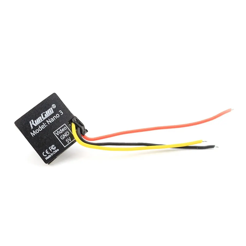 Emax RunCam Nano 3 Nano3 1/3 ''800TVL 1,1g FOV 160 градусов широкоугольная NTSC CMOS FPV камера для радиоуправляемого FPV дрона
Emax RunCam Nano 3 Nano3 1/3 ''800TVL 1,1g FOV 160 градусов широкоугольная NTSC CMOS FPV камера для радиоуправляемого FPV дрона