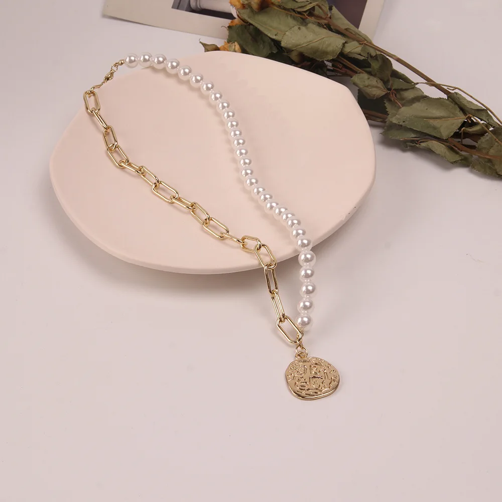 Fashion new necklace female wild temperament short hip-hop style jewelry hot sale