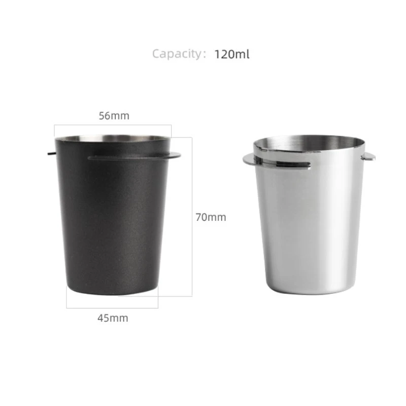 Hot Stainless Steel Coffee Dosing Cup Powder Feeder Part For 58mm Espresso Machine Rust Resistant Coffee Machine Part Dosing Cup
Hot Stainless Steel Coffee Dosing Cup Powder Feeder Part For 58mm Espresso Machine Rust Resistant Coffee Machine Part Dosing Cup