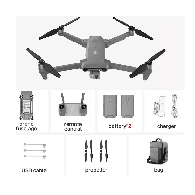 FIMI X8SE Black 2020 Camera Drone cmbo 2battery bag professional Helicopter RC drone 8KM FPV 3-axis Gimbal 4K Camera GPS 35mins
FIMI X8SE Black 2020 Camera Drone cmbo 2battery bag professional Helicopter RC drone 8KM FPV 3-axis Gimbal 4K Camera GPS 35mins
