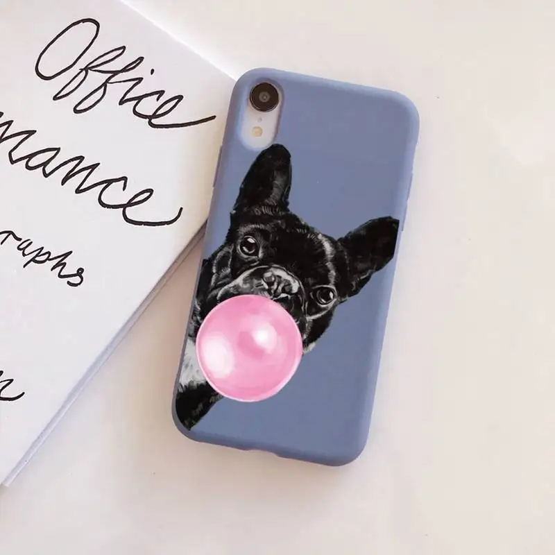 Pug Dog French Bulldog Phone Case Soft Solid Color for iPhone 11 12 13 mini pro XS MAX 8 7 6 6S Plus X XR
Pug Dog French Bulldog Phone Case Soft Solid Color for iPhone 11 12 13 mini pro XS MAX 8 7 6 6S Plus X XR