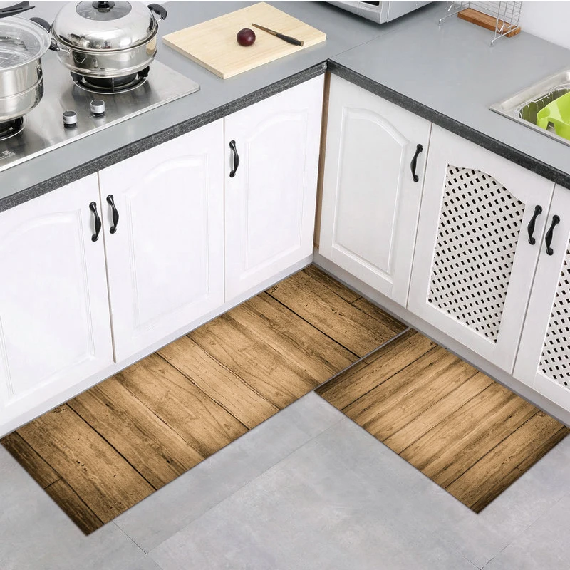 Kitchen Mat Bedroom Entrance Doormat Home Wood Pattern Decoration Hallway Balcony Living Room Carpet Bathroom Anti-Slip Long Rug
Kitchen Mat Bedroom Entrance Doormat Home Wood Pattern Decoration Hallway Balcony Living Room Carpet Bathroom Anti-Slip Long Rug