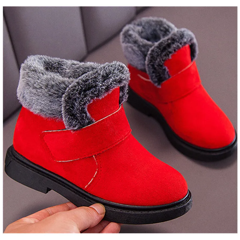 Children Boots Shoes 2019 New Winter Warm Plush Warm Martin Boys Shoes Fashion Leather Soft Fleece Antislip Girls Ankle Boots
Children Boots Shoes 2019 New Winter Warm Plush Warm Martin Boys Shoes Fashion Leather Soft Fleece Antislip Girls Ankle Boots